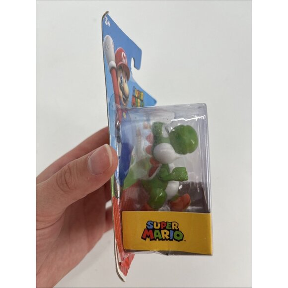 Jakks Pacific World of Nintendo Super Mario, 2.5 inch Mini Figure - Yoshi - Picture 4 of 5
